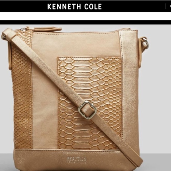 Kenneth Cole Reaction Crossbody NWT RFID lining for Protection - Picture 1 of 3